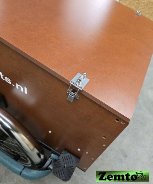 Bakfiets Cargo Trike Classic Narrow, Box mit Deckel, individuell konfigurierbar, ohne Motor